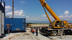 630kVA generating set for Draxlmaier Kavadarci