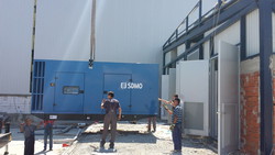 630kVA generating set for  Draxlmaier Kavadarci